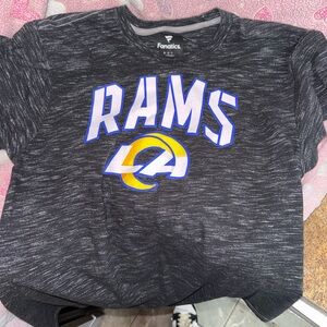 Fanatics Black and Blue Rams Jersey